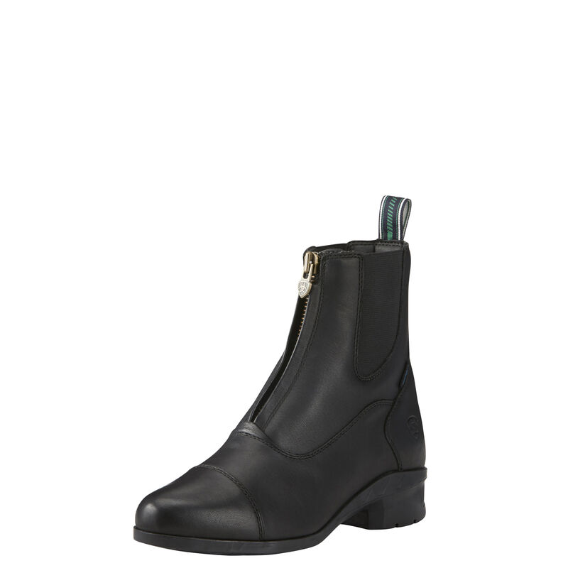 Ariat Reitstiefel Damen - Heritage Iv Zip Waterproof Paddock Schwarz ( PHSBR-0932 )